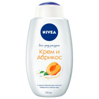 Гель для душа Крем и абрикос 750мл