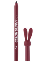 Карандаш для глаз гелевый Color Bunny, тон 04 бургунди