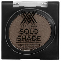 Высокопигментированные Тени для век Solo Shade, тон 54 темный шоколад