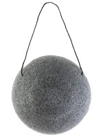 Очищающий Спонж для умывания Конняку с древесным углем Charcoal Konjac Sponge 1шт