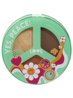 Палетка для лица Yes, Peace!, тон 03 золотой/коричневый/бежевый