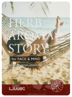 Herb Aroma Story Тканевая маска с экстрактом цветков иланг-иланга и эффектом ароматерапии 25мл