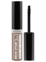 Гель-корректор для бровей с микрофиброй Brow Styler, тон 01 латте
