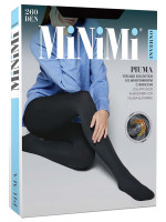 Колготки Piuma 260den, Nero черный 2р