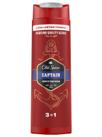 Гель для душа+шампунь 2в1 Captain 400мл 