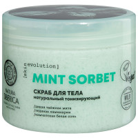 Skin Evolution Скраб для тела Mint Sorbet. Тонизирующий 400гр