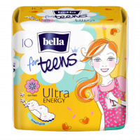 For Teens Ultra Прокладки для подростков Energy 10шт
