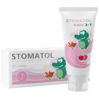 Зубная паста детская 3-7 лет Strawberry & Cherry 50г